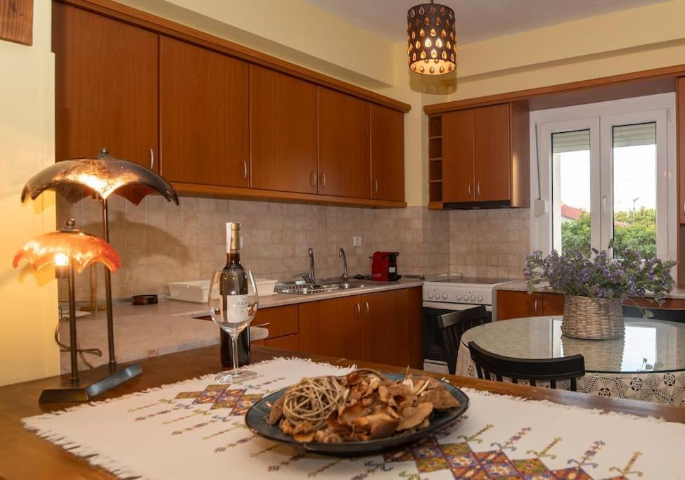 Apartmán Μάνια Pythagorion Exteriér fotografie