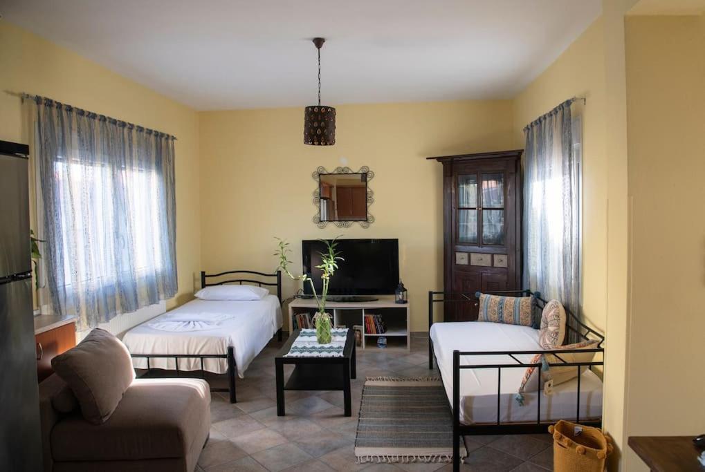 Apartmán Μάνια Pythagorion Exteriér fotografie